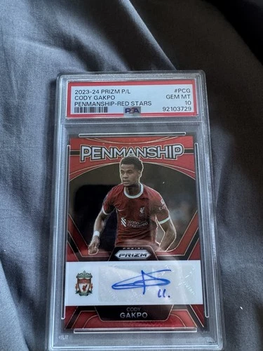 Cody Gakpo 2023 Panini Prizm Red Stars