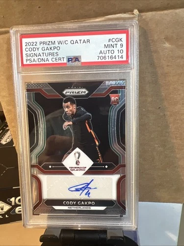 Cody Gakpo 2022 Panini Prizm World Cup 63