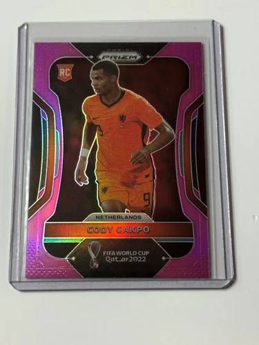 Cody Gakpo 2022 Panini Prizm World Cup Pink