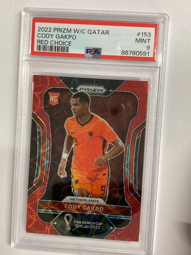 Cody Gakpo 2022 Panini Prizm World Cup SP