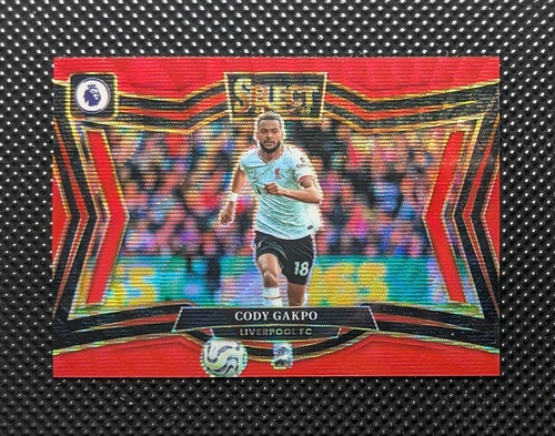 Cody Gakpo 2024 Panini Select Red Wave /25
