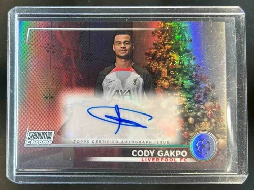 Cody Gakpo 2022 Panini Stadium Club Chrome UEFA