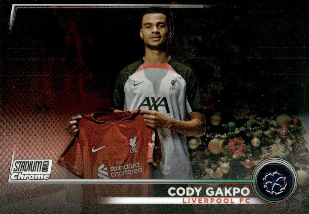 Cody Gakpo 2022 Topps Stadium Club Chrome UEFA 18