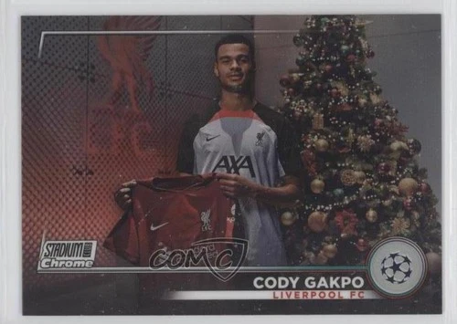 Cody Gakpo 2022 Topps Stadium Club Cromo Competizioni UEFA Rifrattore