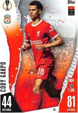 Cody Gakpo 2023 Topps Match Attax UEFA Club Competitions
