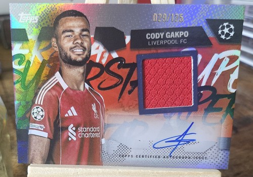 Cody Gakpo 2025 Topps UCC Flagship /125