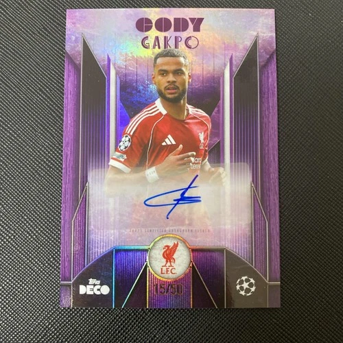 Cody Gakpo 2025 Topps UEFA Club Competitions /50