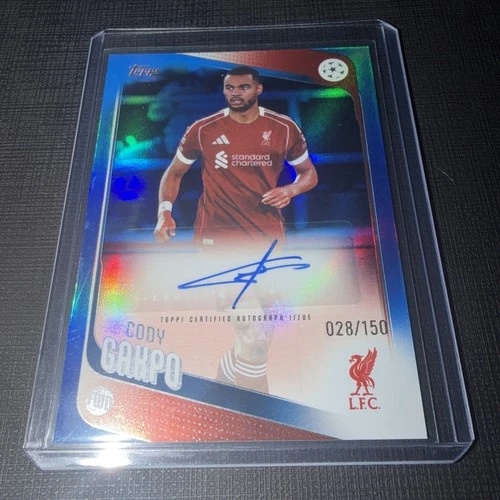 Cody Gakpo 2025 Topps UEFA Club Competitions Blue /150