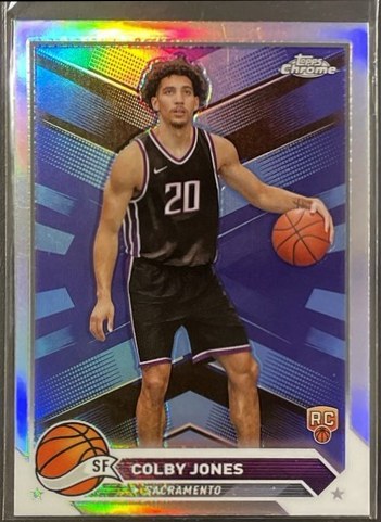 Colby Jones 2023 Topps Chrome Refractor