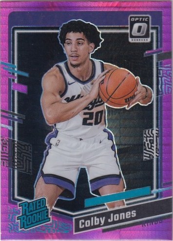 Colby Jones 2023 Panini Donruss Optic Pink Prizm