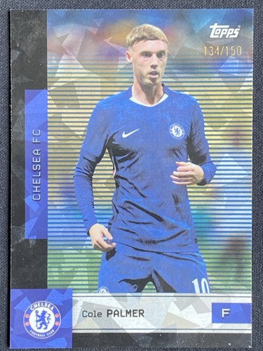 Cole Palmer 2026 Topps Chelsea FC Team Set Azul Hielo /150