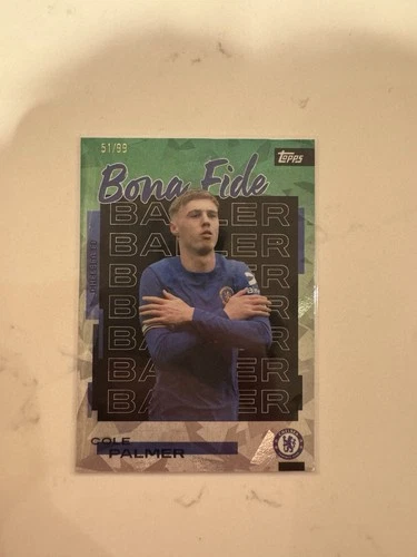 Cole Palmer 2025 Topps Chelsea Team Set 25/26 /99