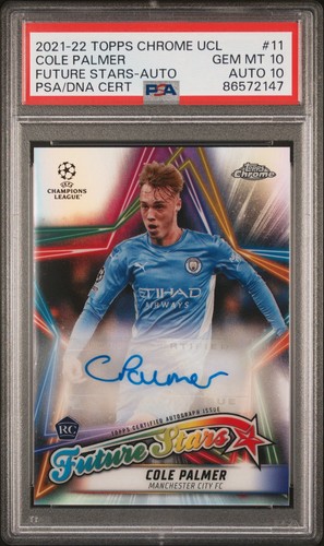Cole Palmer 2021 Topps Chrome