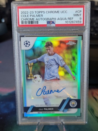 Cole Palmer 2023 Topps Chrome Aqua /199