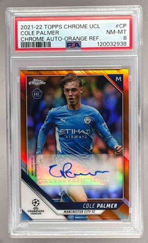 Cole Palmer 2021 Topps Chrome Arancione Refractor /25