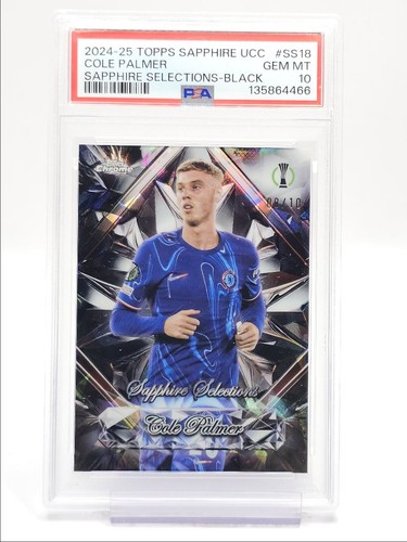 Cole Palmer 2024 Topps Chrome Black /10