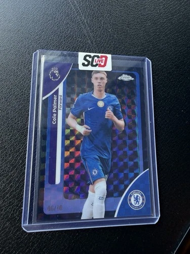 Cole Palmer 2025 Topps Chrome Black /10