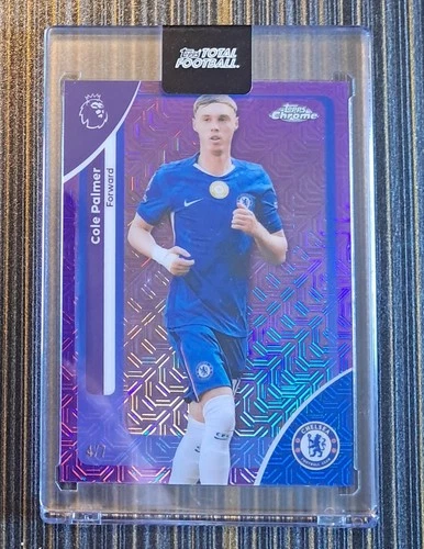 Cole Palmer 2026 Topps Chrome Chelsea Purple /7