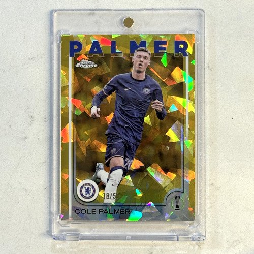 Cole Palmer 2024 Topps Chrome Gold /50