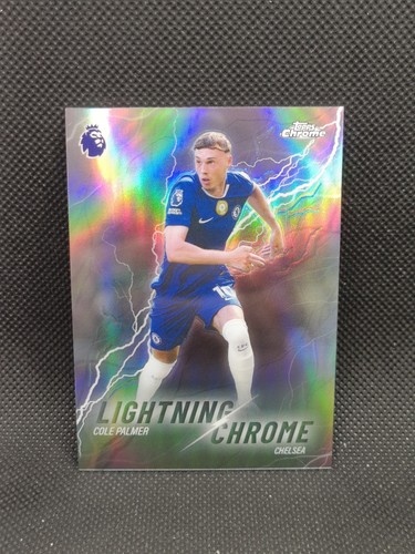 Cole Palmer 2025 Topps Chrome Lightning Chrome