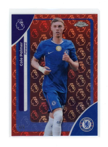 Cole Palmer 2025 Topps Chrome LogoFractor Rose Gold 1/1