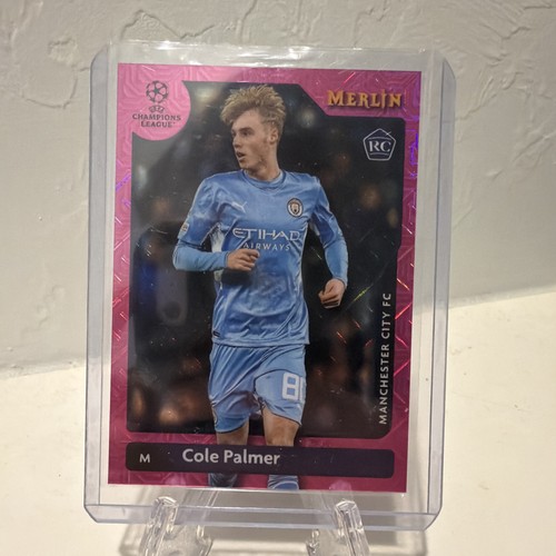 Cole Palmer 2021 Topps Chrome Merlin Pink Refractor /275