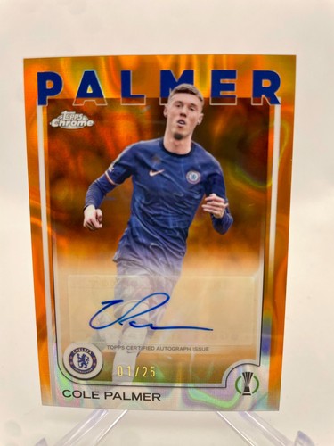 Cole Palmer 2024 Topps Chrome Orange /25