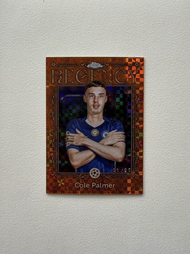 Cole Palmer 2025 Topps Chrome Orange /25