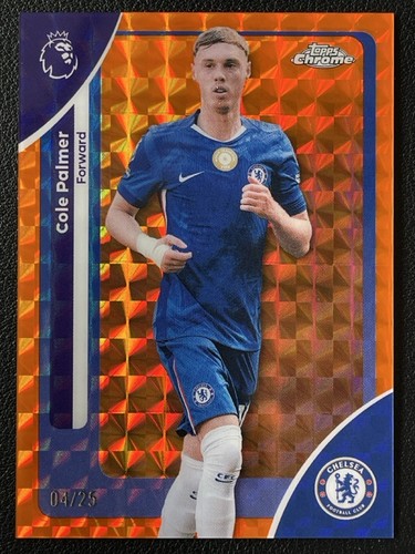 Cole Palmer 2026 Topps Chrome Orange Geometric /25