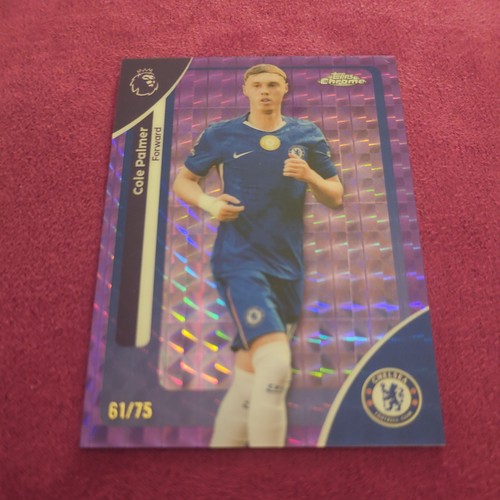 Cole Palmer 2026 Topps Chrome Premier League Geometric Refractor /75