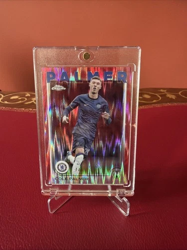 Cole Palmer 2024 Topps Chrome Red Refractor /8