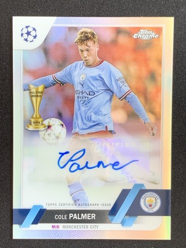 Cole Palmer 2022 Topps Chrome Refractor