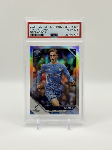 Cole Palmer 2021 Topps Chrome Refractor