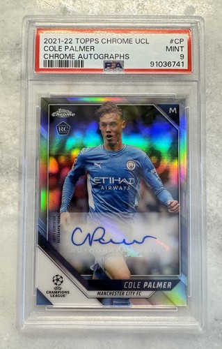 Cole Palmer 2021 Topps Chrome Refractor