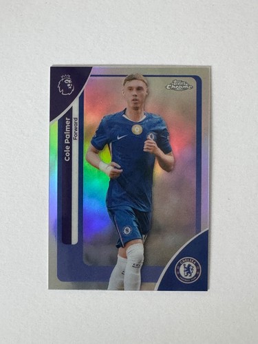Cole Palmer 2025 Topps Chrome Refractor