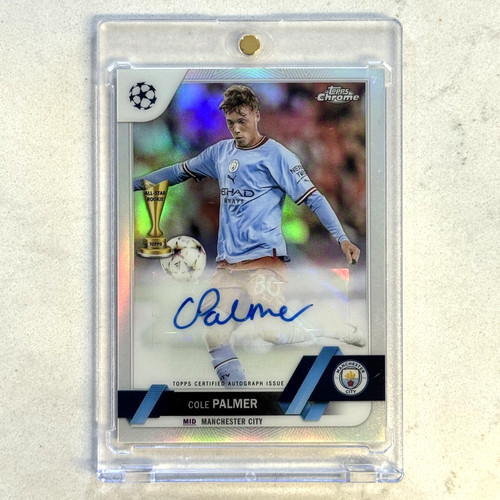 Cole Palmer 2023 Topps Chrome Refractor