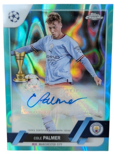 Cole Palmer 2022 Topps Chrome Refractor