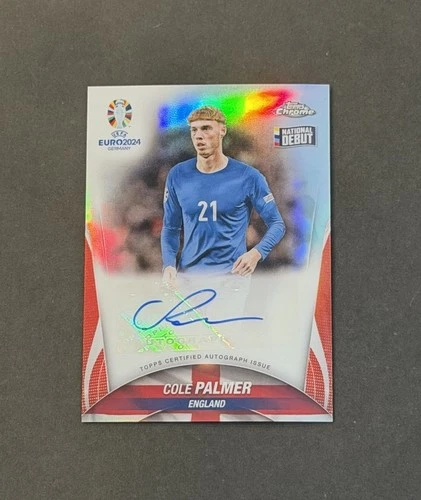 Cole Palmer 2024 Topps Chrome Rifrattore