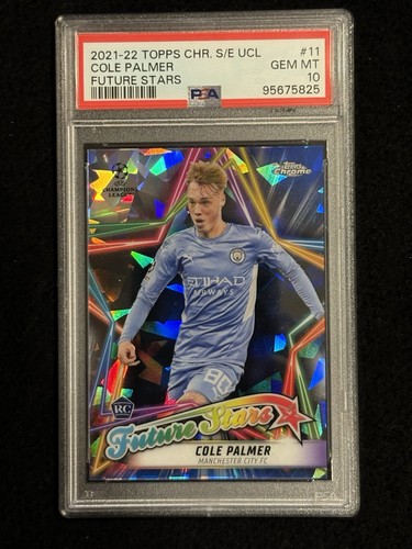 Cole Palmer 2021 Topps Chrome Sapphire