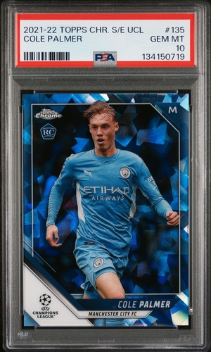 Cole Palmer 2021 Topps Chrome Sapphire