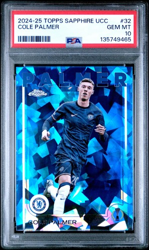 Cole Palmer 2024 Topps Chrome Sapphire