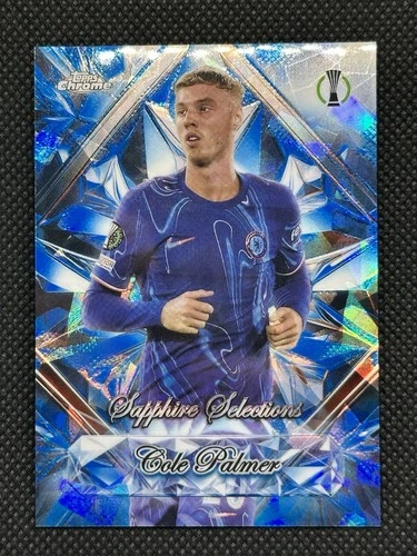 Cole Palmer 2025 Topps Chrome Sapphire