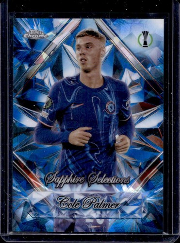 Cole Palmer 2024 Topps Chrome Sapphire
