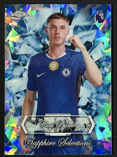 Cole Palmer 2025 Topps Chrome Sapphire