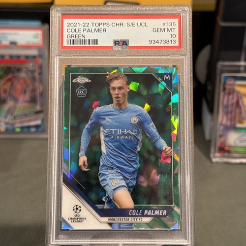 Cole Palmer 2021 Topps Chrome Sapphire /75