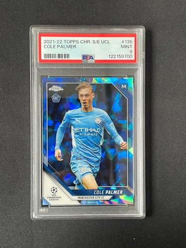 Cole Palmer 2021 Topps Chrome Sapphire Blue Ice