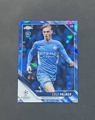 Cole Palmer 2021 Topps Chrome Sapphire Blue Refractor