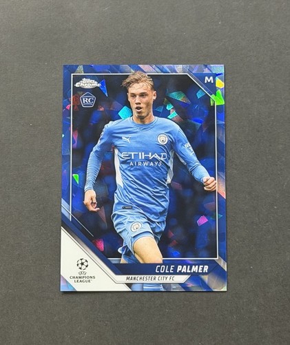 Cole Palmer 2021 Topps Chrome Sapphire Blue Refractor