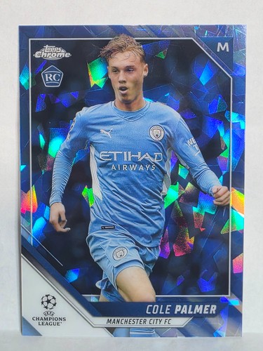 Cole Palmer 2021 Topps Chrome Sapphire Edition