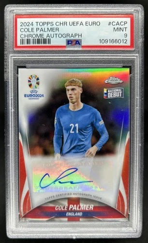 Cole Palmer 2024 Topps Chrome Sapphire Edition Sapphire